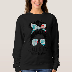 Vi mars för sjuksköterskor Rn Nurse Million Nurse T Shirt