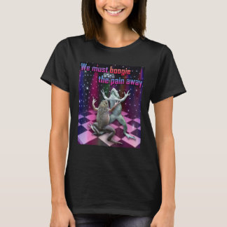 Vi Måste Boogie Smärtan Bort Dansande Grodor Söt T Shirt