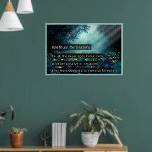 Vi måste vara tacksamma