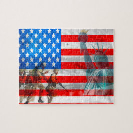 Vi minns vårt vetrans världskrig två pussel