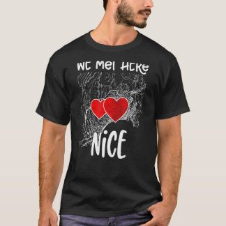 Vi möttes här i Nice och lyssnade på Karta T Shirt