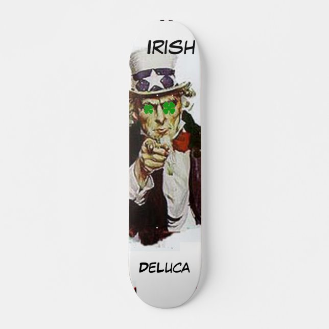 Vi önskar DeLuca Skateboard Bräda 20,5 Cm (Framsida)