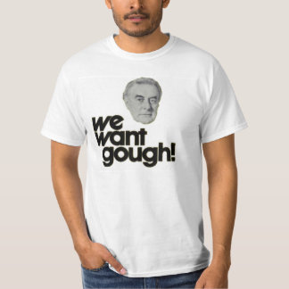 Vi önskar den Gough Whitlam T-tröja T-shirt