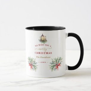 Vi önskar dig en God jul-andetag Mugg