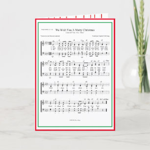 Vi önskar dig en God jul Lakan Music Helgkort