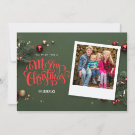 Vi önskar dig ett God jul-kort Julkort