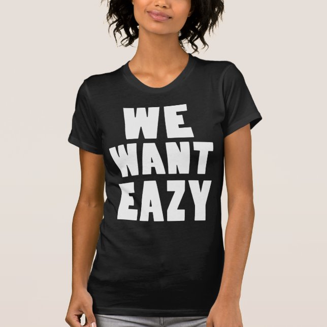 Vi önskar Eazy -Eazy-ECPT.com Tee Shirt (Framsida)