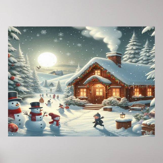Vi önskar en glad jul - O24 Poster (Framsidan)