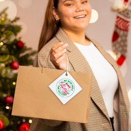 Vi önskar er en Anpassningsbar om God jul Gåvor Etiketter