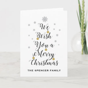 Vi önskar er en God jul-design Helgkort