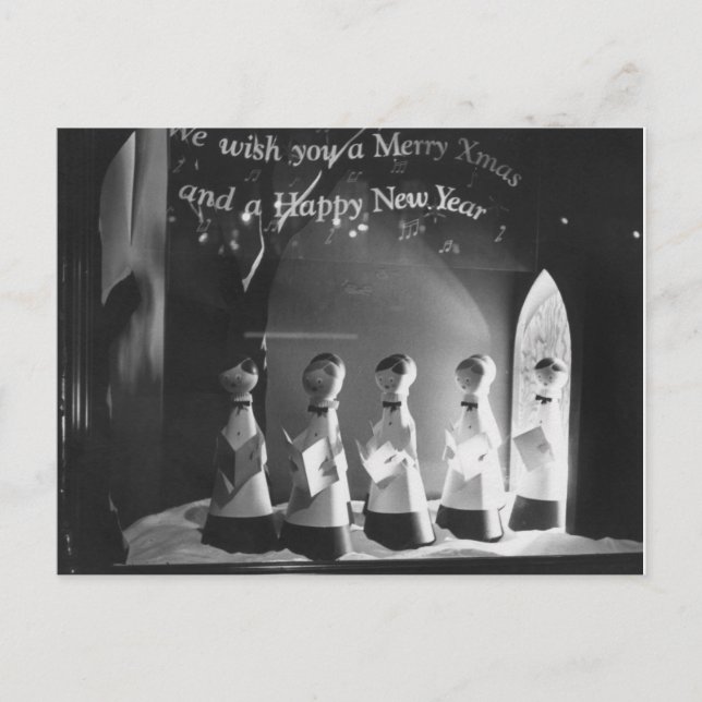 Vi önskar er en God jul Helg Vykort (Framsida)