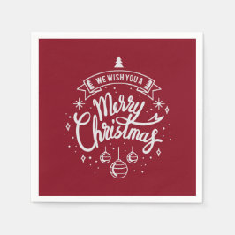 Vi önskar er en God jul Pappersservett