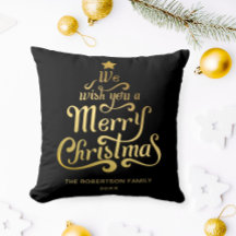 Vi önskar er en God jul personlig Guld