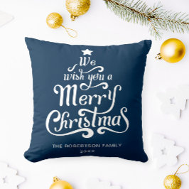 Vi önskar er en God jul-personlig Kudde