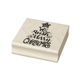 Vi önskar er en God jul Stämpel