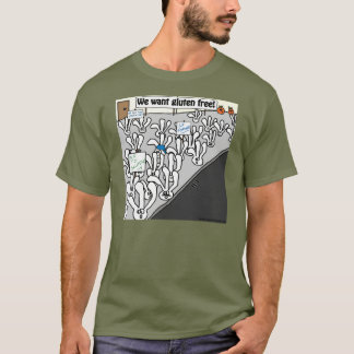 Vi önskar fri gluten! t shirt