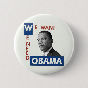 Vi önskar Obama Knapp