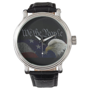 Vi Örn Stars & Rand Patriotic Armbandsur