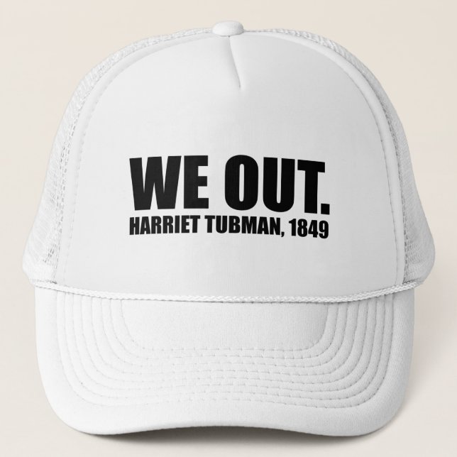 Vi Out-Harriet Tubman Truckerkeps (Framsida)