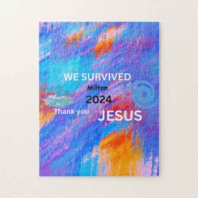 Vi överlevde milton 2024  pussel (Vertikal)
