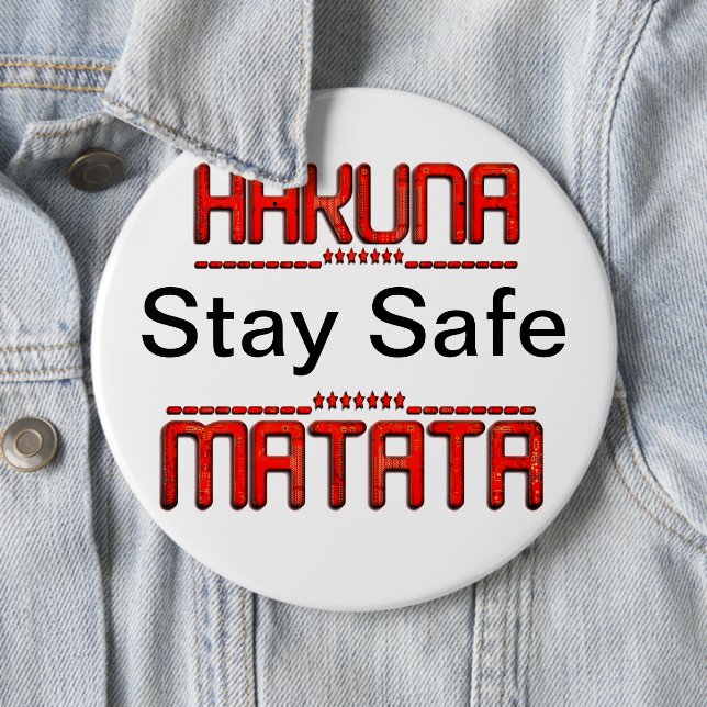 Vi Överlever COVID-19 - ett styrkebudskap Knapp (In Situ)