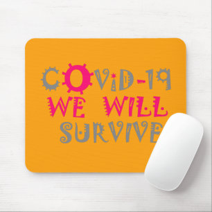 Vi Överlever COVID-19 - Styrka och motståndskraft Musmatta