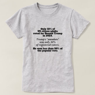 Vi Överstiger Dem Inga Kungar Anti-Trump Protest T Shirt