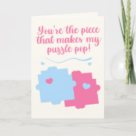 Vi passar perfekt ihop helgkort