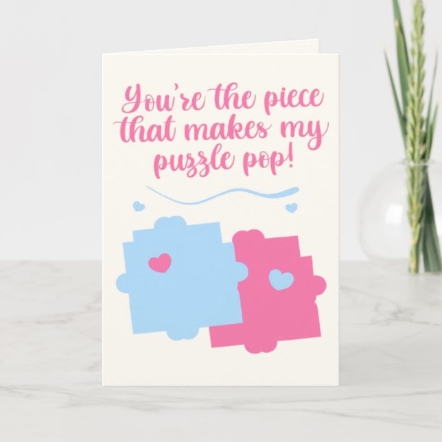 Vi passar perfekt ihop helgkort (Framsida)