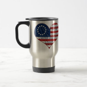 Vi, People American Flagga Heart Resemugg