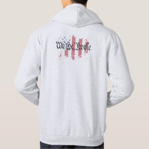 Vi, People American Peace Flagga Splat Hoodie