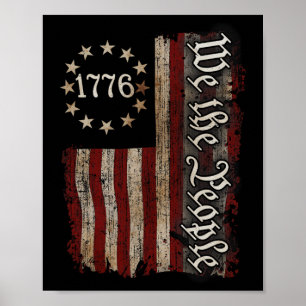 Vi People Amerikansk historia 1776 Independence D Poster