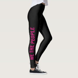 Vi, People Rosa Black Resistance Leggings