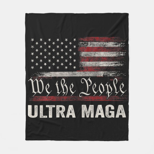 Vi, People Ultra Maga Fleecefilt (Framsidan)