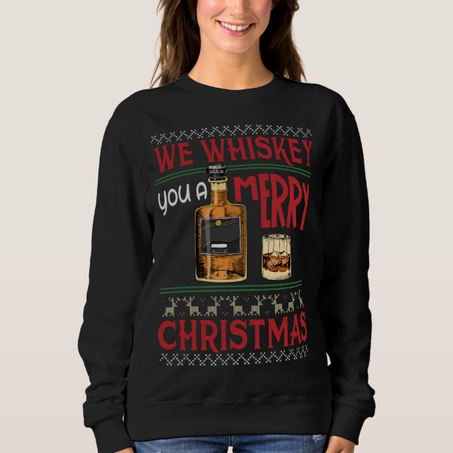 Vi piskar dig en God jul från Vin Drinki T Shirt (Framsida)