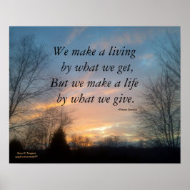 VI POSTER EN LEVANDE WINSTON CHURCHILL