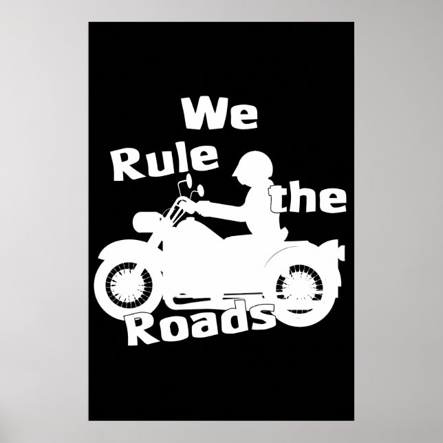 Vi Poster Mörken Vägar (Biker) (Framsidan)