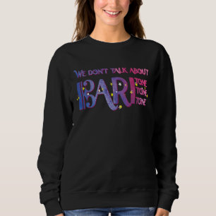 Vi pratar inte om Baryton Barbershop Vokal Sång T Shirt