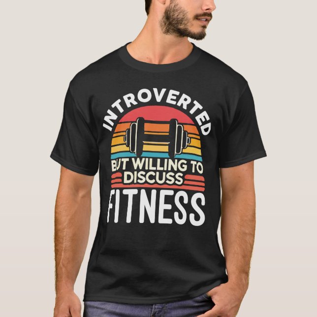 Vi presenterade, men vi vill diskutera Fitness - L T Shirt (Framsida)