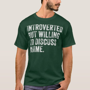 Vi presenterade, men vill diskutera Anime Japanska T Shirt