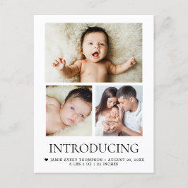 Vi presenterar bilder i Baby Anpassningsbar 3 Mode Vykort