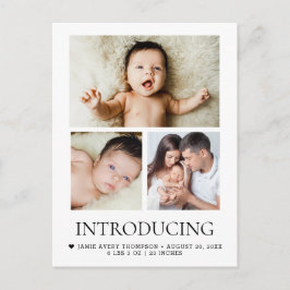 Vi presenterar bilder i Baby Anpassningsbar 3 Mode Vykort