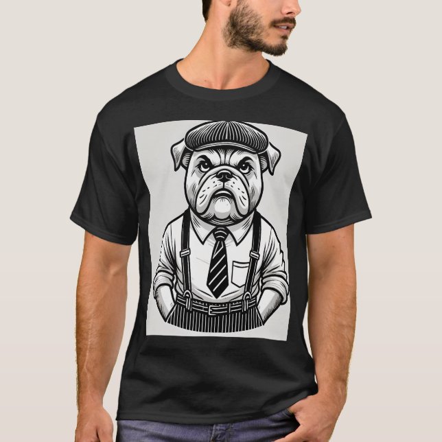 Vi presenterar Bruno, gruppens muskel T Shirt (Framsida)