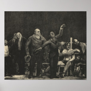 Vi presenterar John L. Sullivan - George Bellows Poster