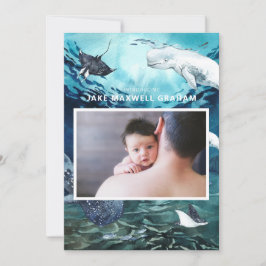 Vi presenterar | Ocean Baby Födelsekungörelse