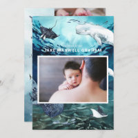 Vi presenterar | Ocean Baby Födelsekungörelse