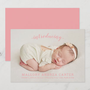 Vi presenterar vårt meddelande om foto i Baby