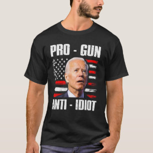 Vi Pro Gun Anti-Idiot Pro Amerika 2:a T Shirt