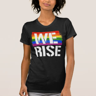 Vi reser oss med stolthet t shirt
