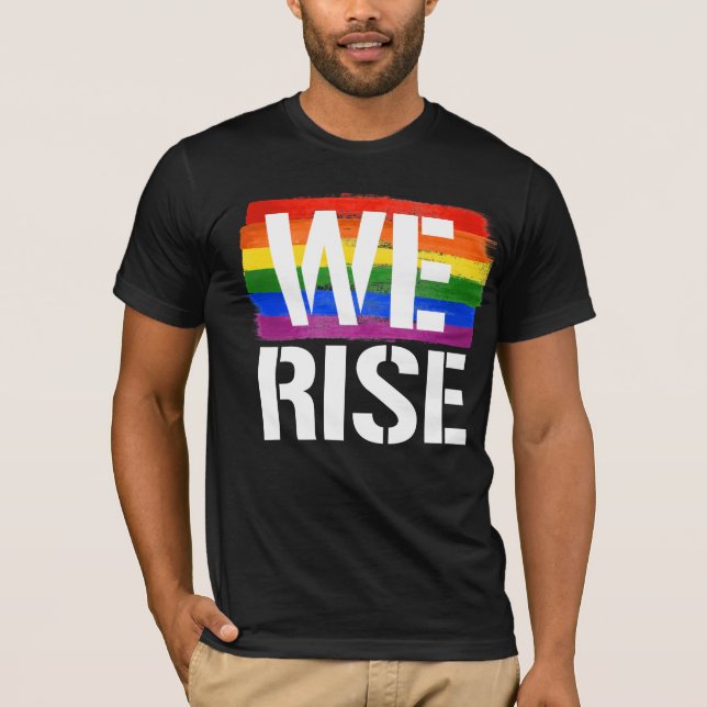 Vi reser oss med stolthet t shirt (Framsida)